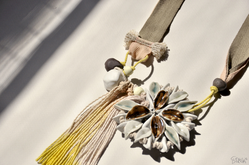 Collar de la serie Aves por Cecilia Borghi / Necklace from Birds series by Cecilia Borghi