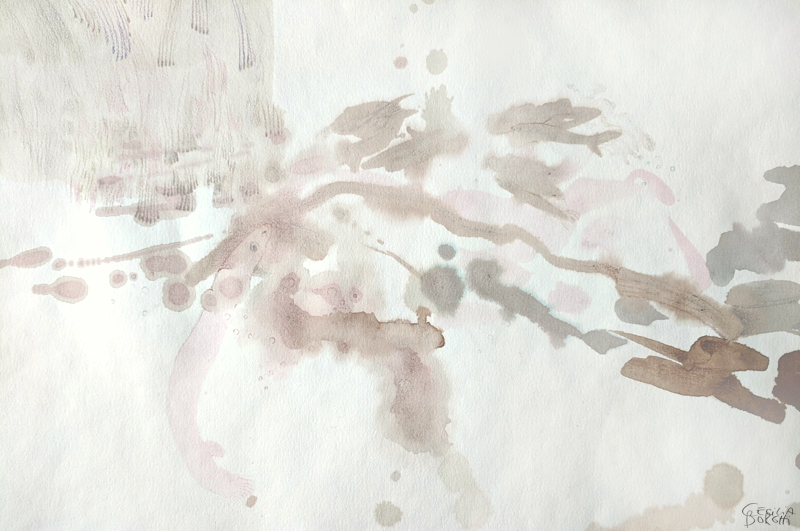Dibujo de la serie La Anguila por Cecilia / Drawing from Eel series by Cecilia Borghi Dibujo de la serie La Anguila por Cecilia / Drawing from Eel series by Cecilia Borghi