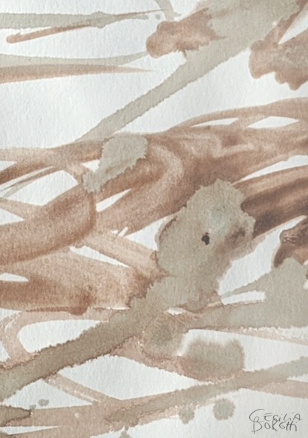 Dibujo de la serie La Anguila por Cecilia / Drawing from Eel series by Cecilia Borghi Dibujo de la serie La Anguila por Cecilia / Drawing from Eel series by Cecilia Borghi